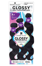 Glossy Body Wave 3 Pack Human Hair Bundle